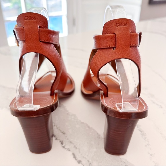 Chloé Virginia Strappy Block Heel Sandals - Picture 7 of 16